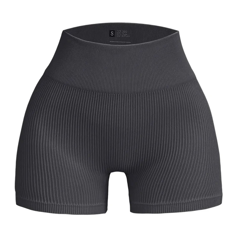 Ribbed Knit Shorts