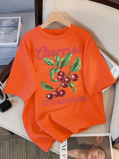 チェリー100%フレッシュ リトルレッドワンダーズTシャツ