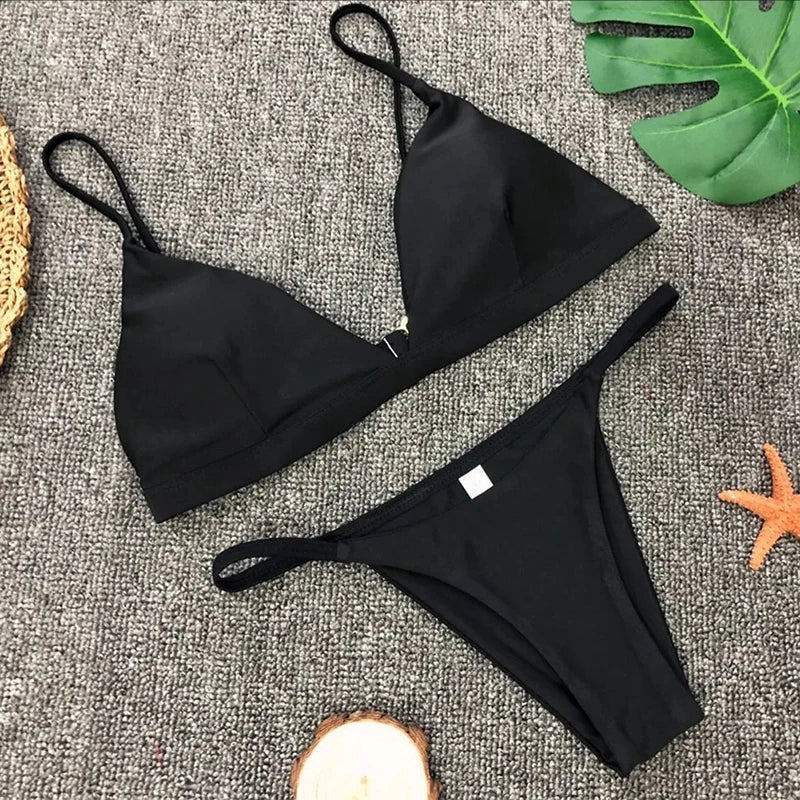 Solid Bikini