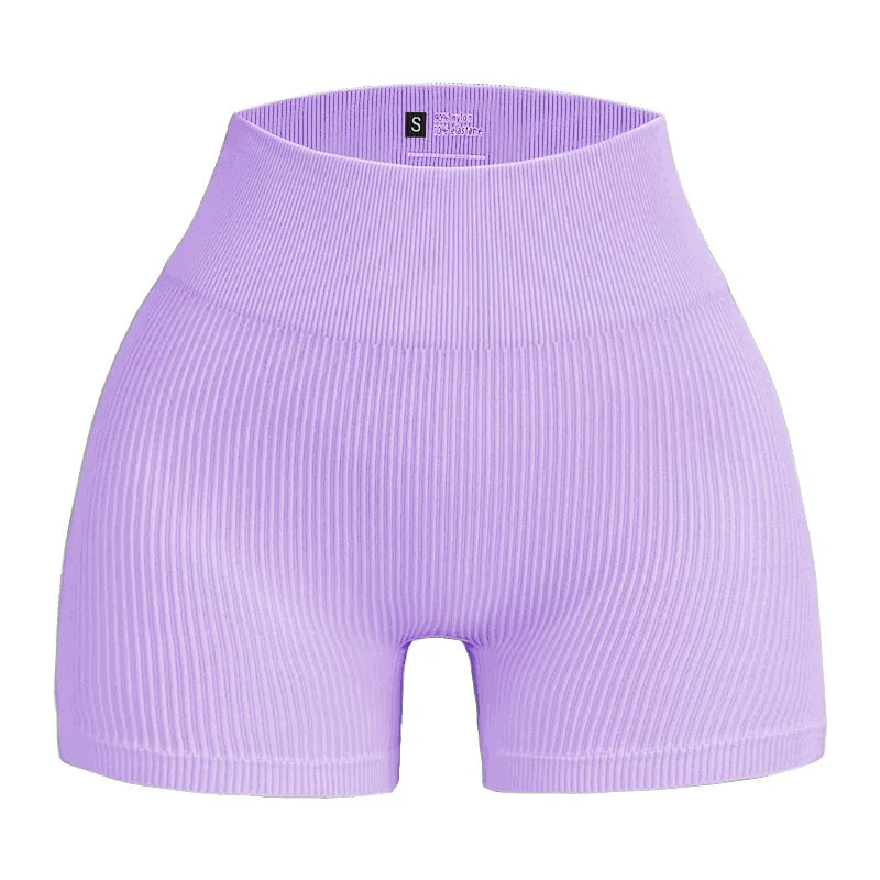 Ribbed Knit Shorts
