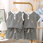 Sleeveless Tee And Shorts Set