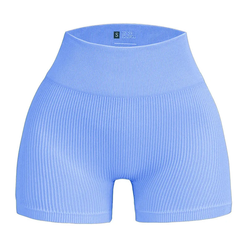 Ribbed Knit Shorts