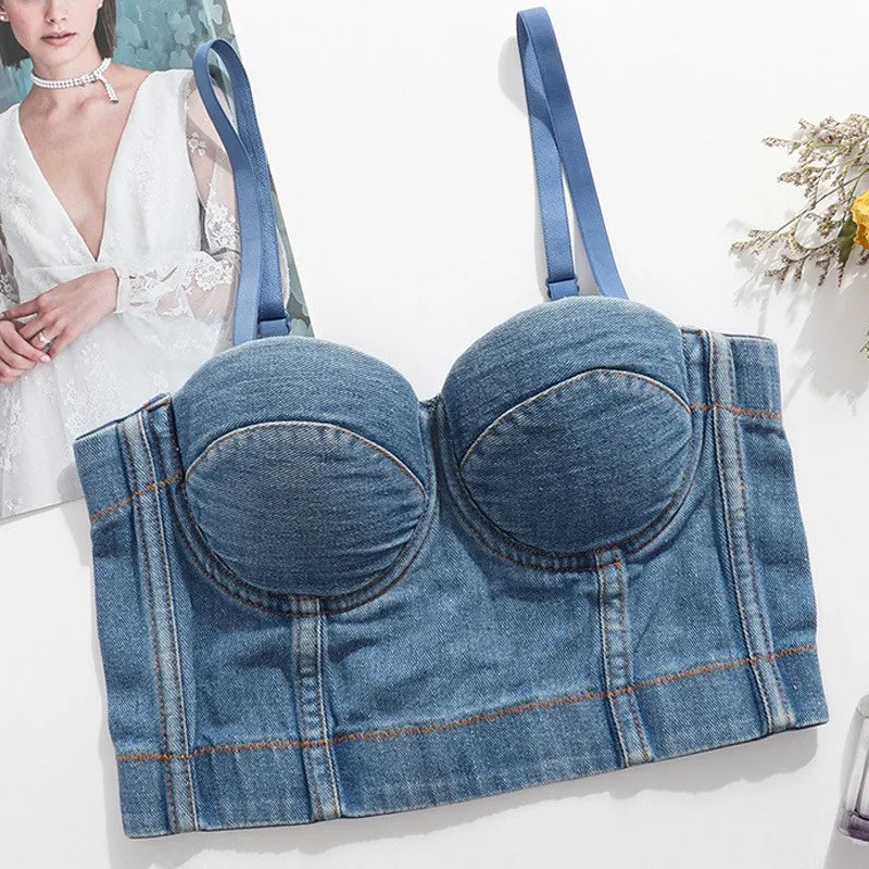 Denim Tank Top