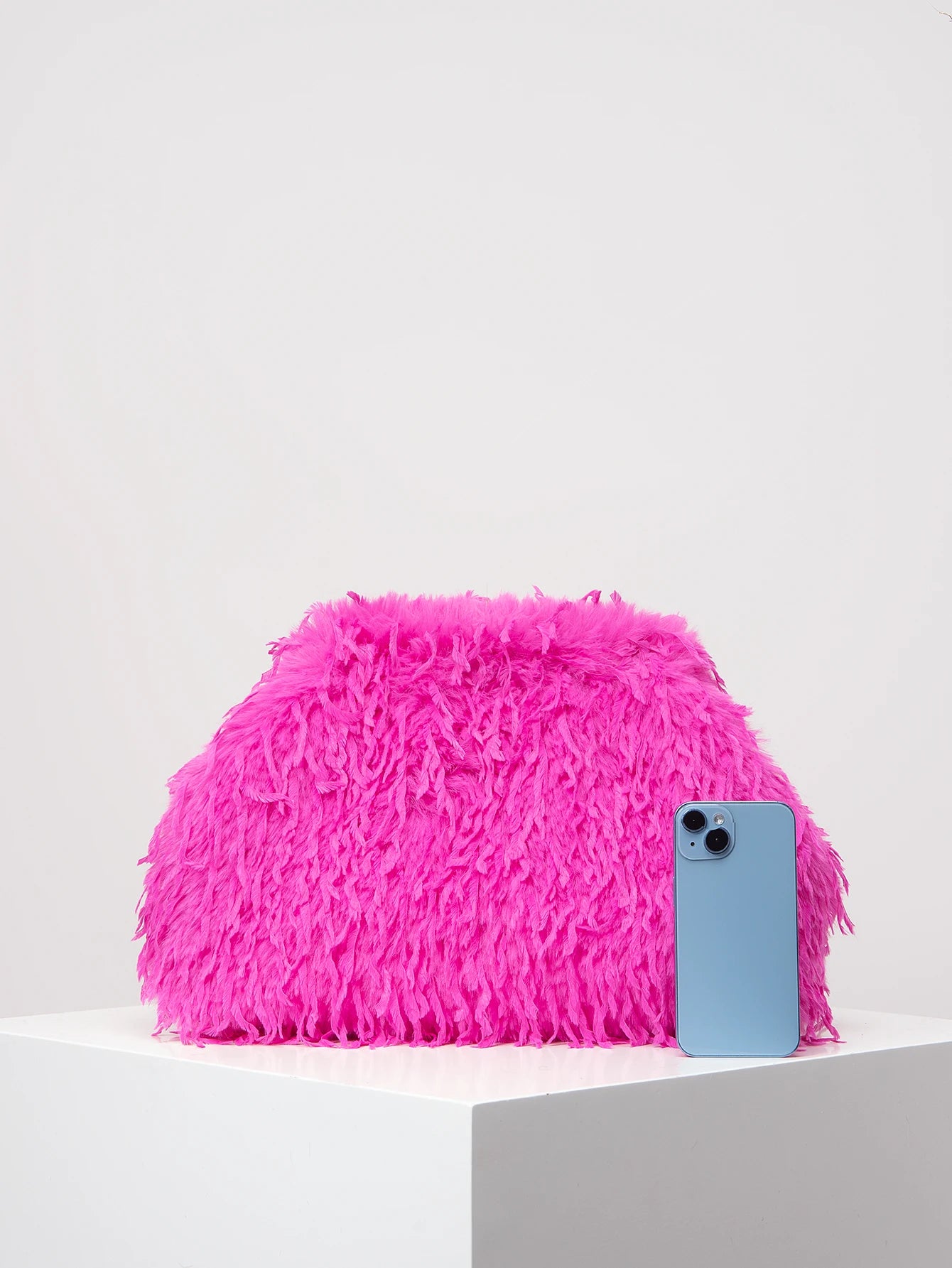 Fuzz Clutch Bag
