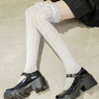 Lace High Tube Knee Socks