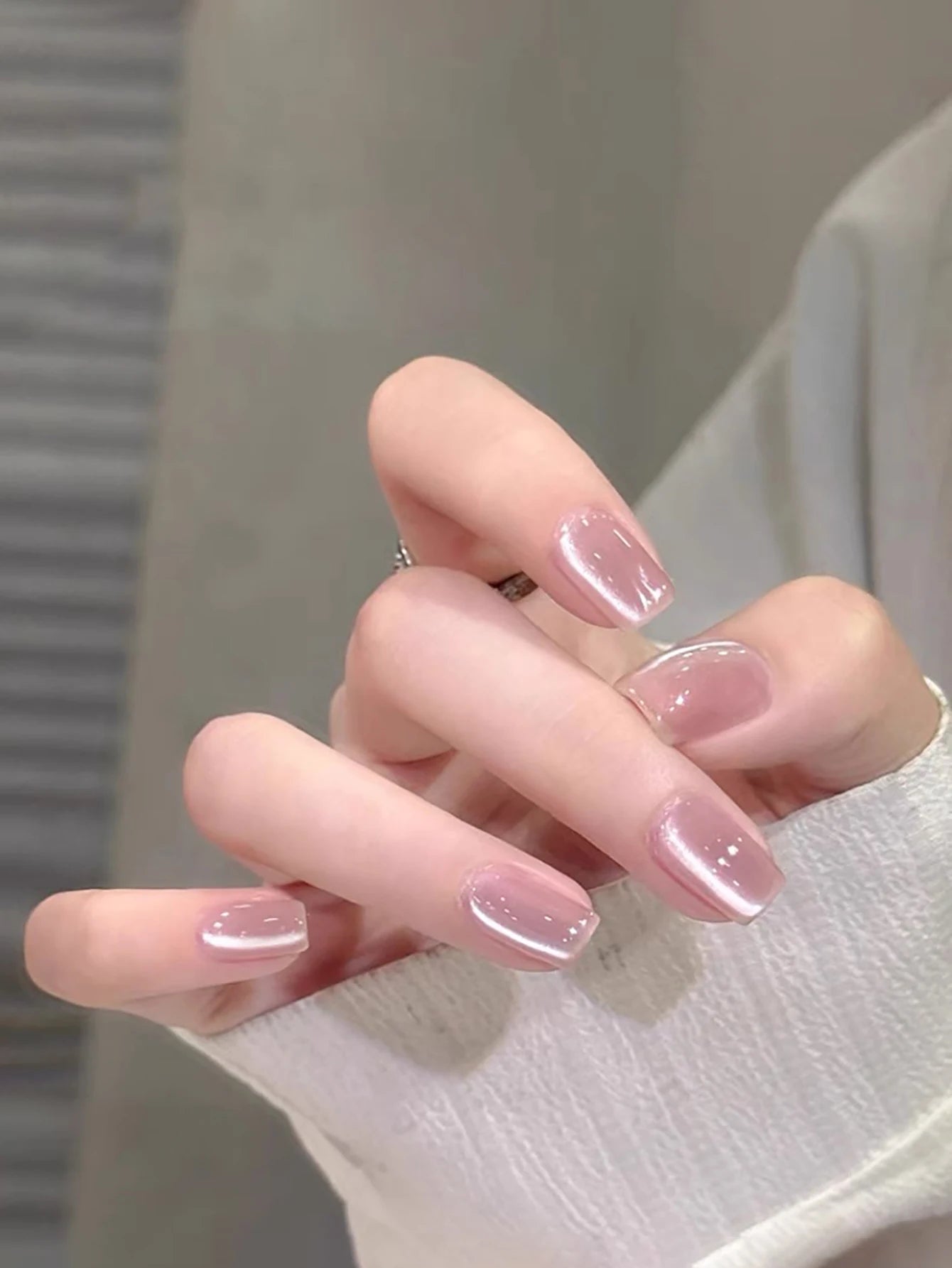 MIANEL 12ML Flower-like Satin Cat Eye Gel Nail Polish Popular Whitening Nail Polish Suitable Red Nails Blue Nails 1-12pcs