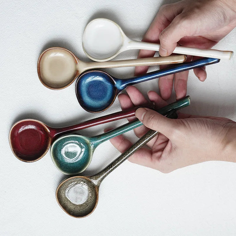 Ceramic Soup Spoon