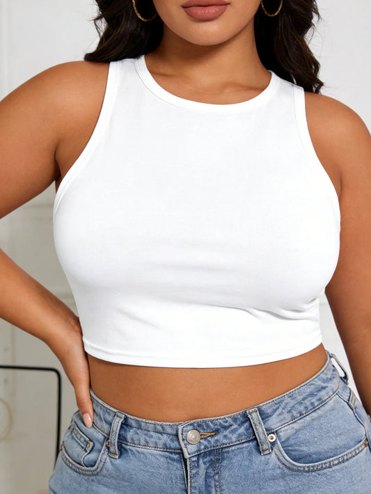 Sleeveless Off-Shoulder Top