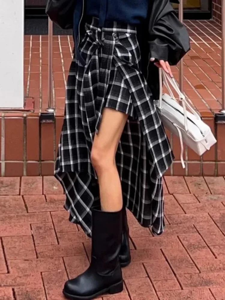 Plaid Skirt