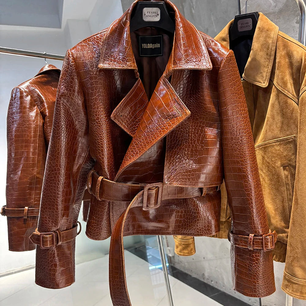 YOLOAgain Real Leather Jacket