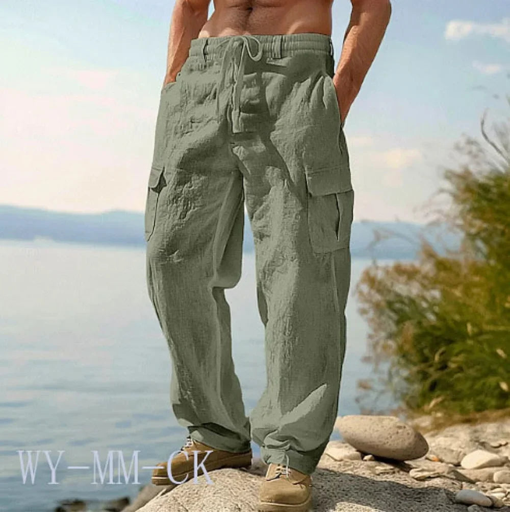 Loose Straight Pants