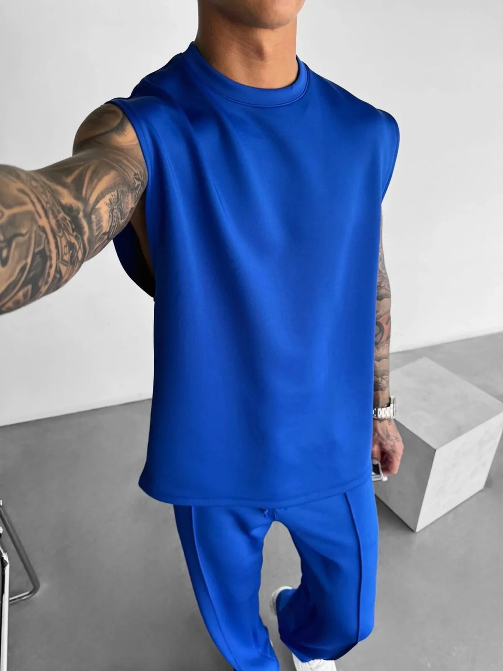 Minimalist Sleeveless Set
