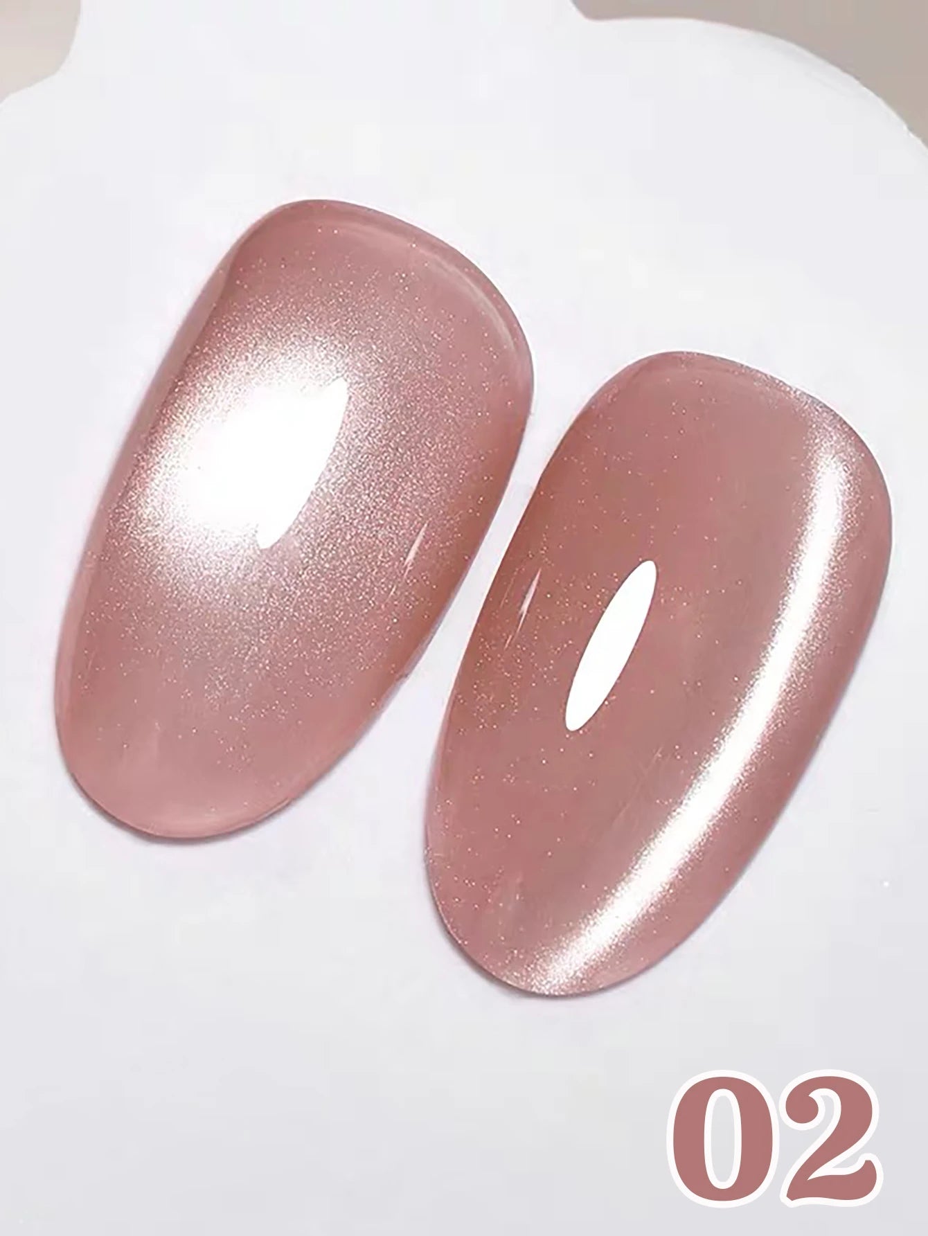 MIANEL 12ML Flower-like Satin Cat Eye Gel Nail Polish Popular Whitening Nail Polish Suitable Red Nails Blue Nails 1-12pcs