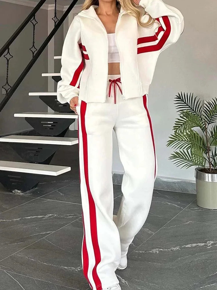 Wide Leg Pants Fashion Set