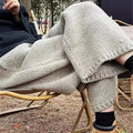 High Waist Casual Knitted Pant