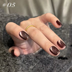 12ml 1-21pcs Brown Gold Cat Eye Gel Nail Polish