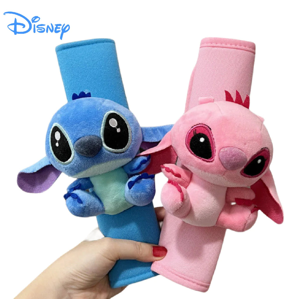 Cartoon Couple Car Safety Belt Shoulder Cover