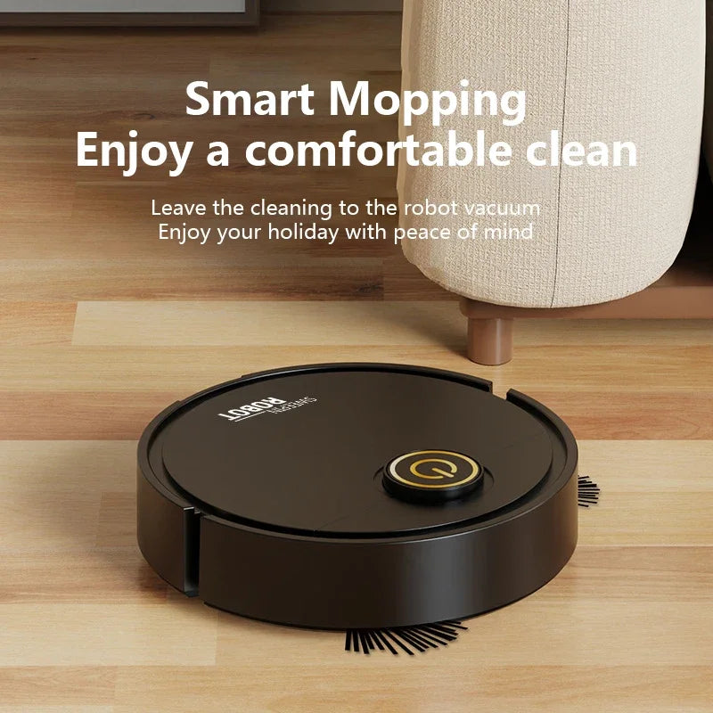 6000pa Strong Suction Smart Sweeping Robot Type-C Charge Washable Mop
