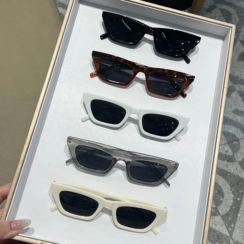 Cat Eye Shape Sunglasses Beach Sun Protection Sun Glasses Fashion Shades 90s Glasses Summer Eyewear
