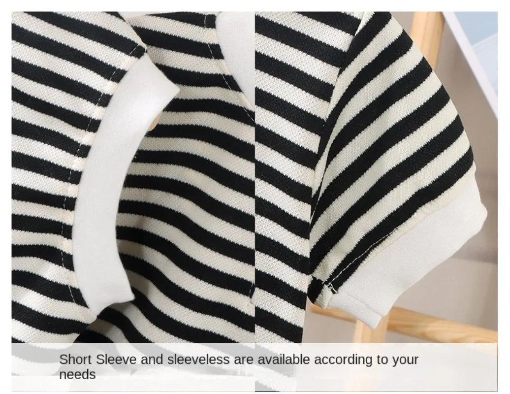 Sleeveless Tee And Shorts Set