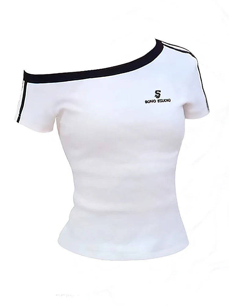 Off Shoulder Sport Top