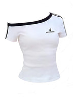 Off Shoulder Sport Top