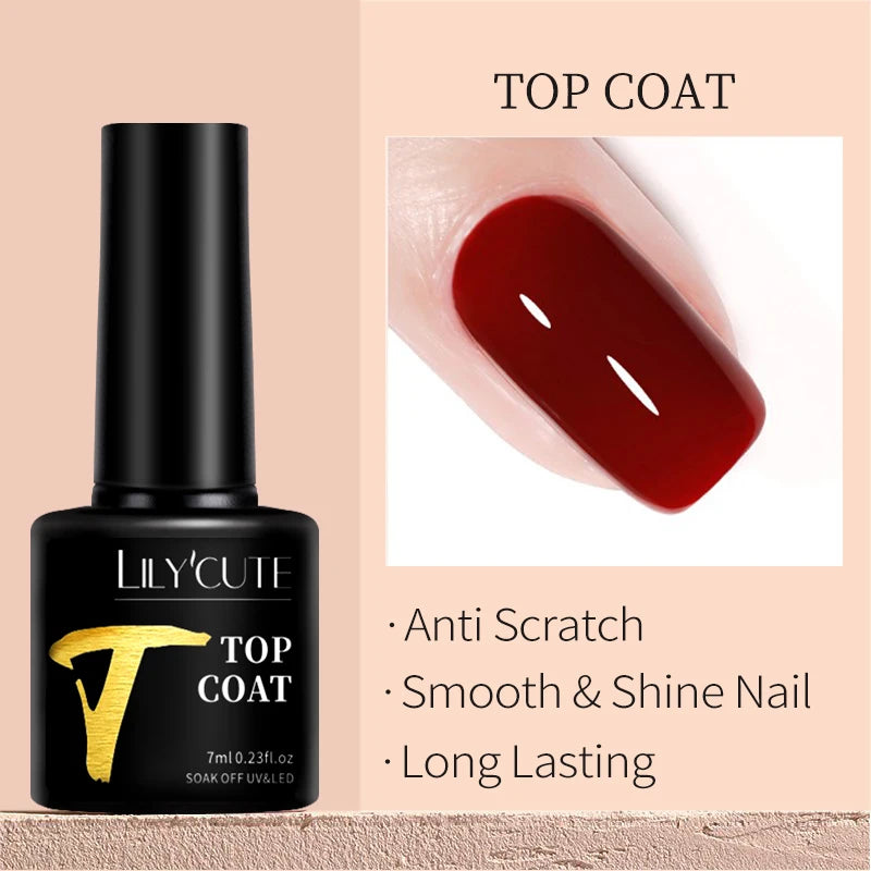LILYCUTE 8ml Pink Dried Flower Gel Nail Polish Natural Flower Fairy Nail Art Gel Soak Off UV LED Painting Varnish For Nails DIY