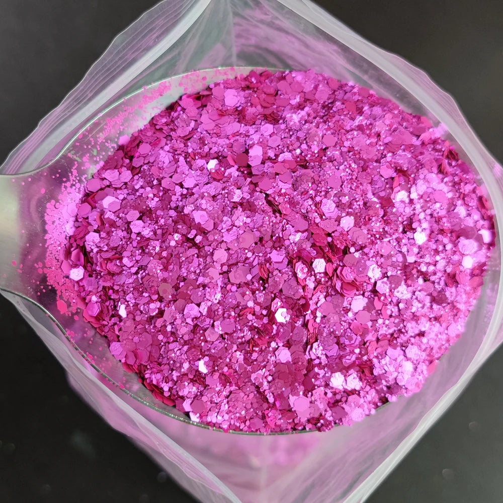 1KG Wholesale Mixed Size Holographic Nails Sequins Manicure Glitter Flakes Paillettes Nail Art Decorations Body/Face Glitter