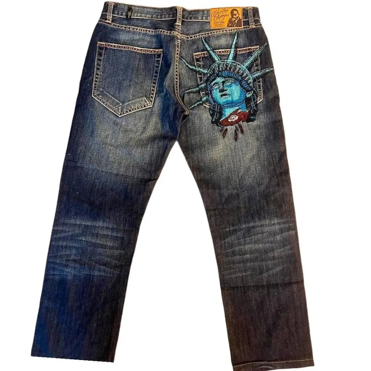 Star Ripped Jeans