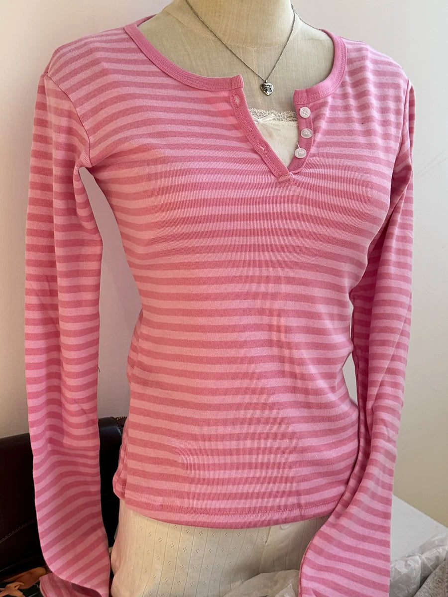 Striped Long Sleeve Tee