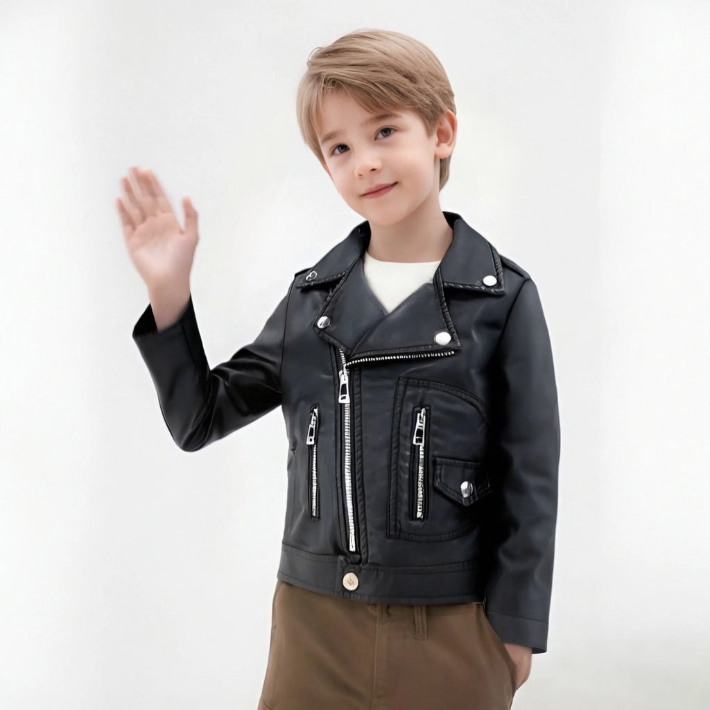 Faux Leather Jacket