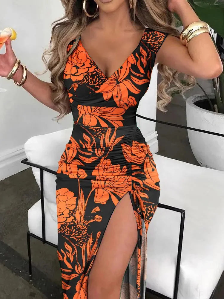 High Split Party Dress