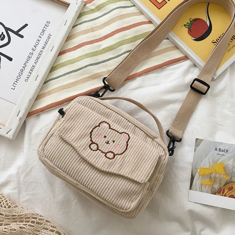 Cartoon Messenger Tote Bag