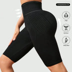 High Waisted Seamless Yoga Shorts