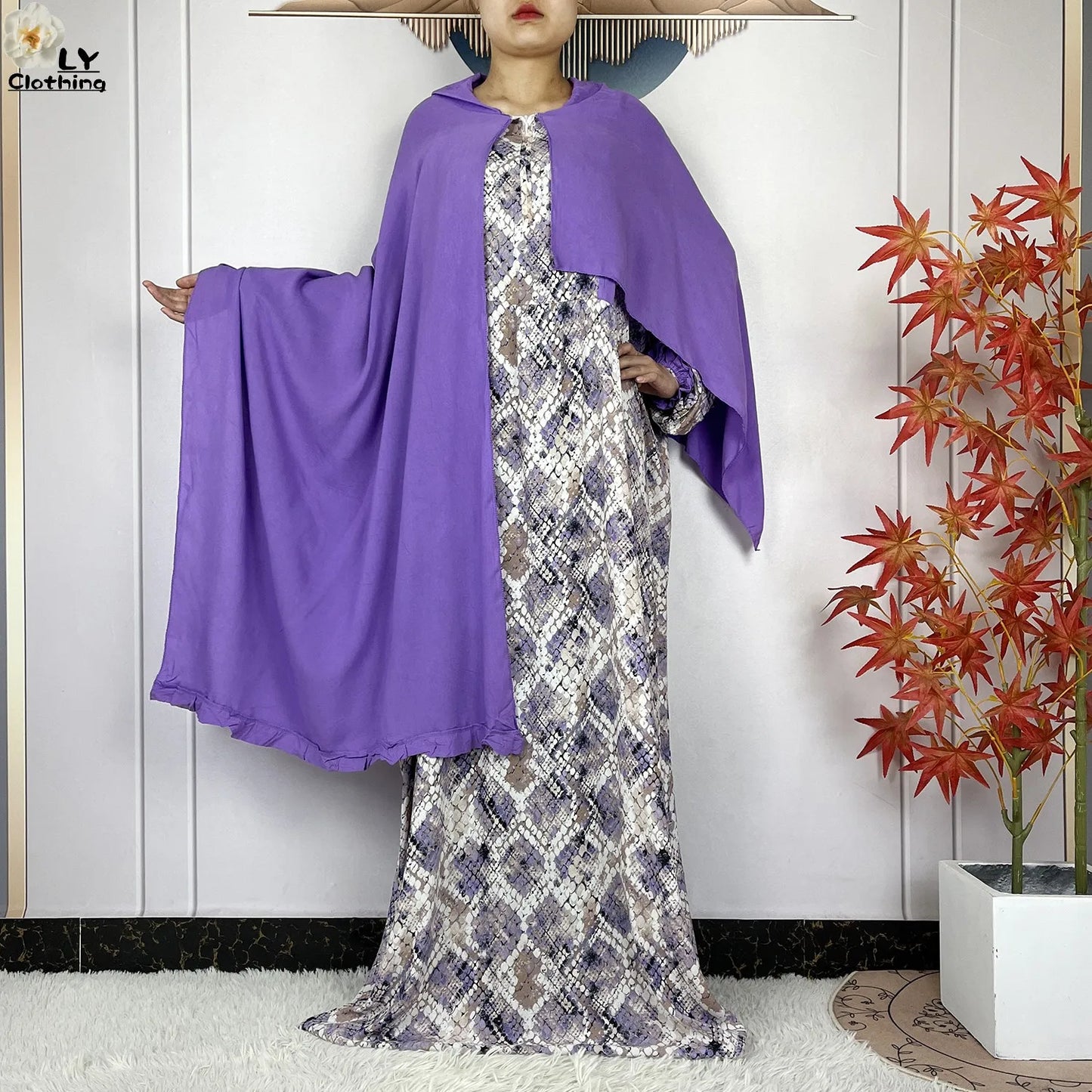 Long Sleeves Abaya