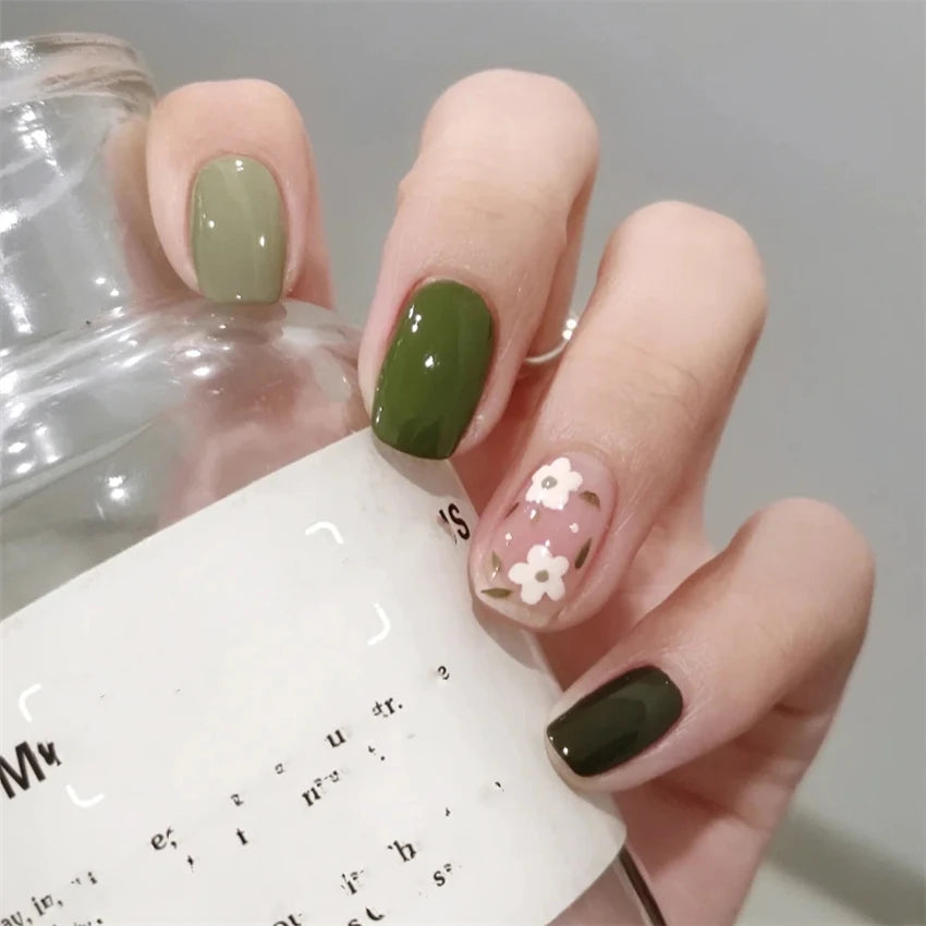 24pcs Professional Ultra-thin Finished Fake Nails