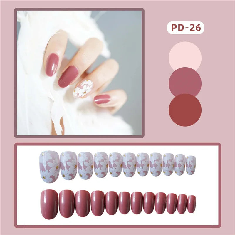 24pcs Fake Nails