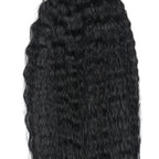2 Bundles Human Braiding Hair for Boho Braids Brazilian 100% Human Hair Kinky Straight Bulk Human Hair for Braiding 100G