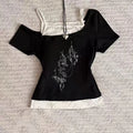 Mock Layer Short Sleeve T-Shirt
