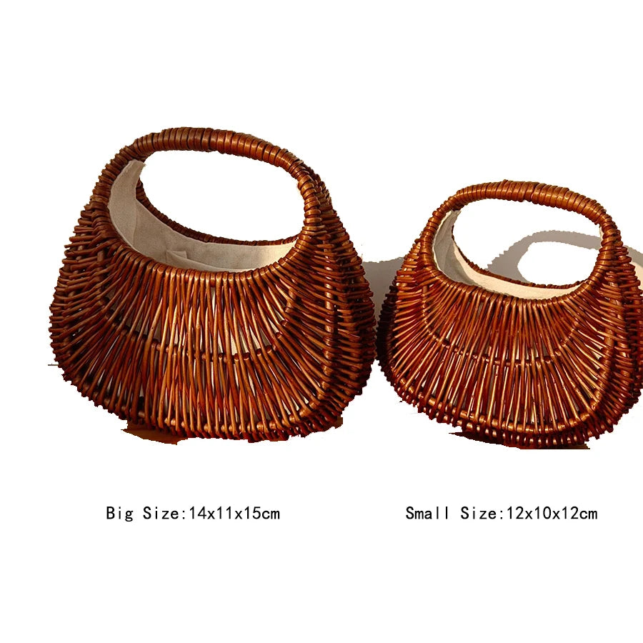 Rattan Straw Bag