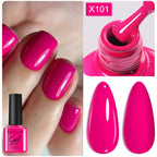 LILYCUTE 8ml Pink Dried Flower Gel Nail Polish Natural Flower Fairy Nail Art Gel Soak Off UV LED Painting Varnish For Nails DIY