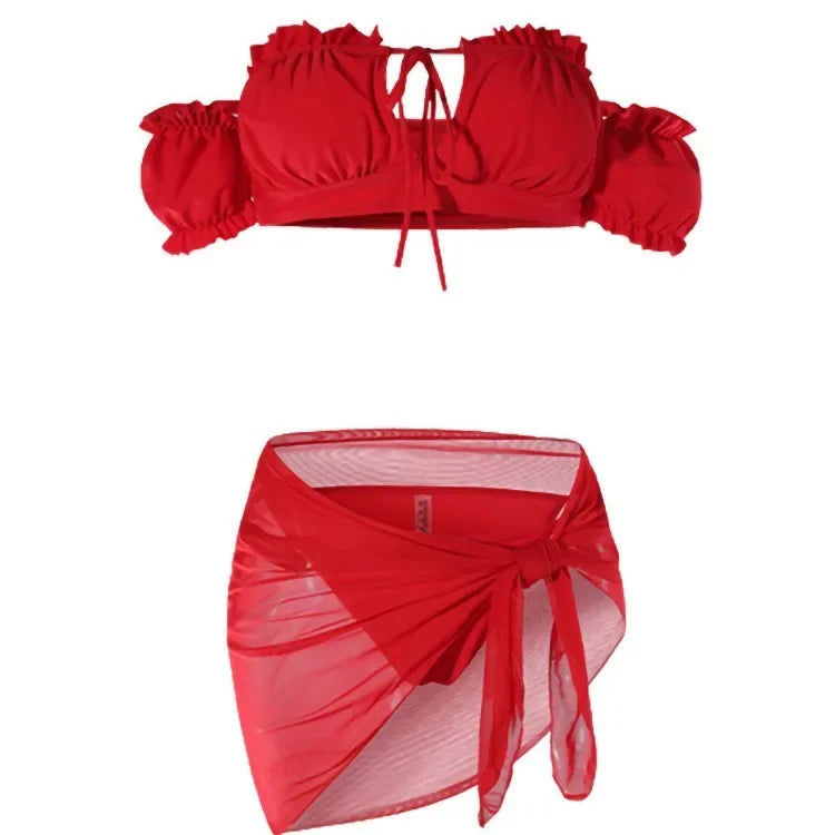 Vintage Red Bikini