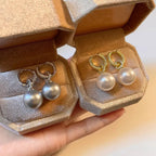 925 Sterling Silver Elegant Cubic Zirconia Drop Earrings