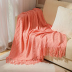 Knitted Throw Blanket