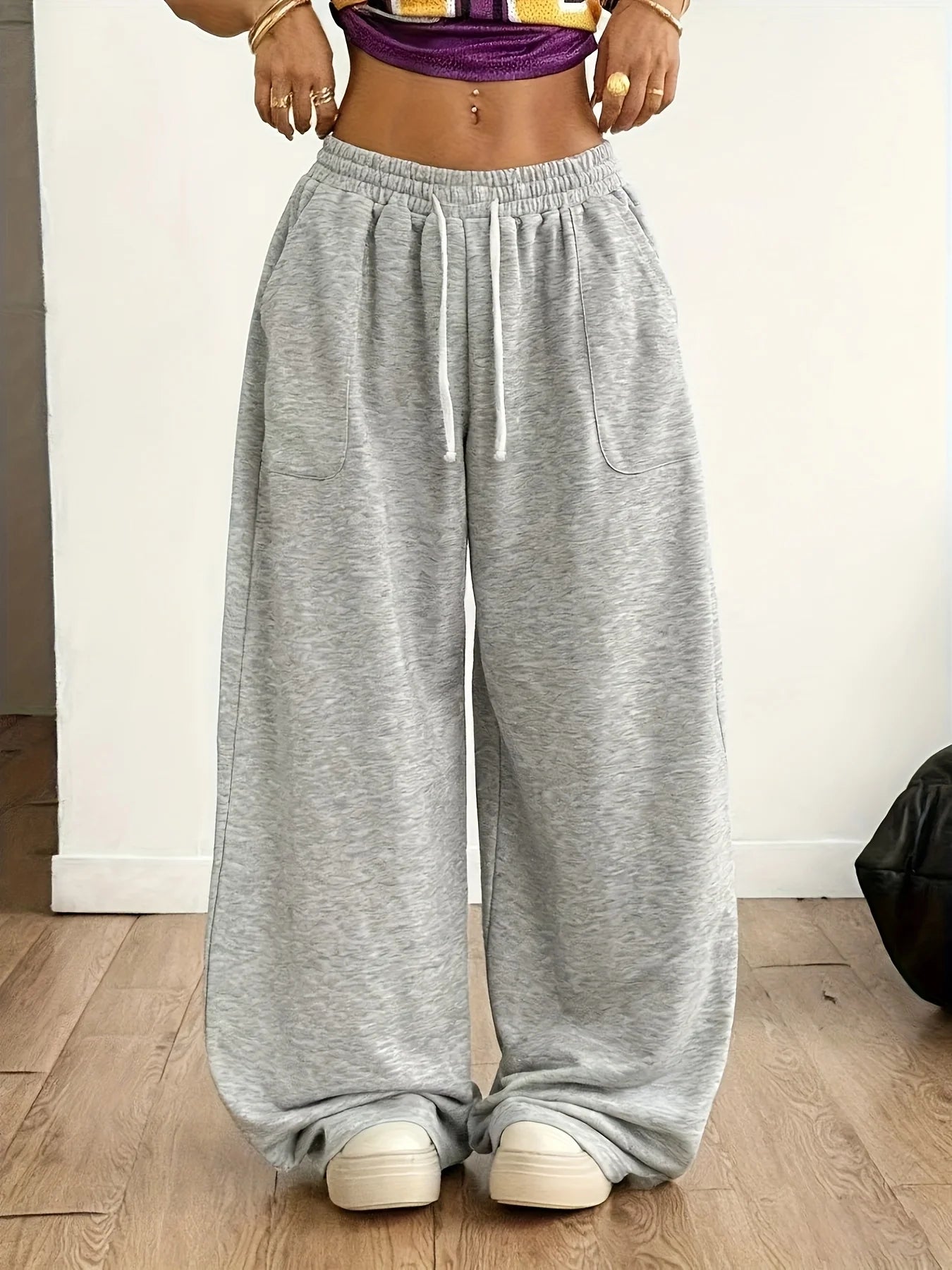 Ultra-Baggy Wide-Leg Sweatpants