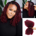 Brazilian QVR Afro Kinky Bulk Human Hair