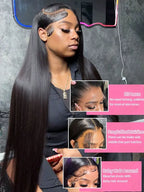 Black Brazilian Straight Wig