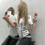 Piano Key Print Tee
