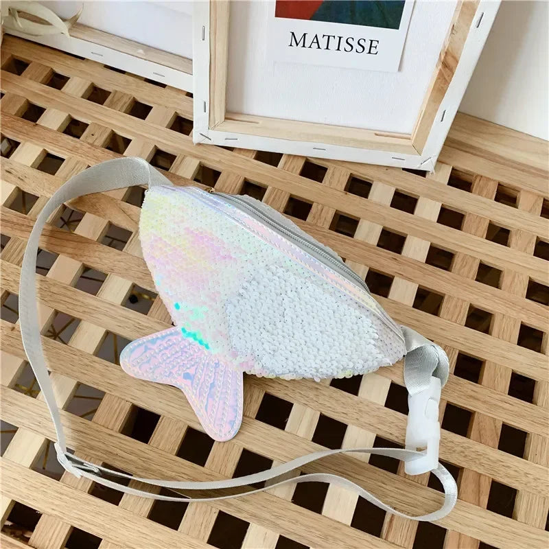 Kids Sequin Mermaid Fanny Pack