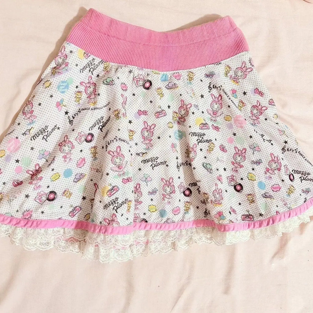Mezzo Piano Aesthetic Mini Skirt